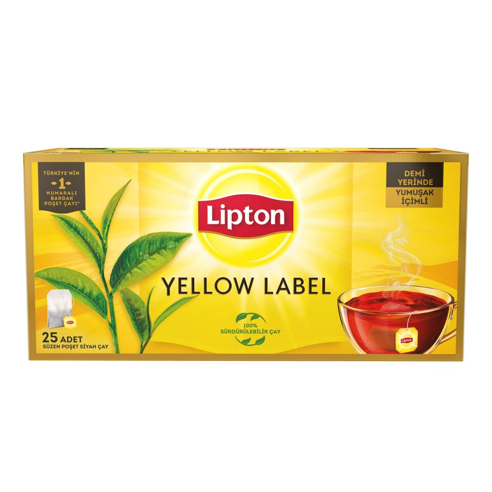 LİPTON BARDAK ÇAY 25 Lİ-YELLOW LABEL